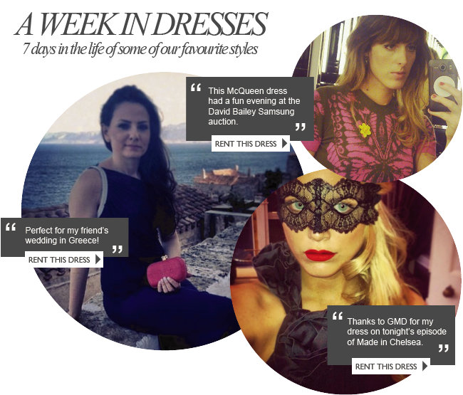 A Week in Dresses. 7 days in the life of some of our favourite styles