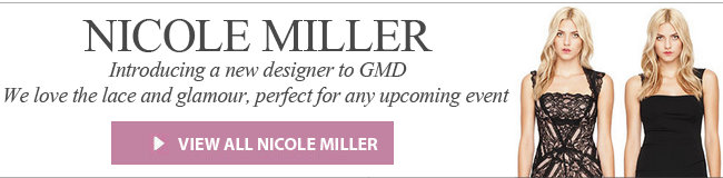 Nicole Miller - Introducing a new designer to Girl Meets Dress. We love the lace and glamour, perfect for any upcoming event