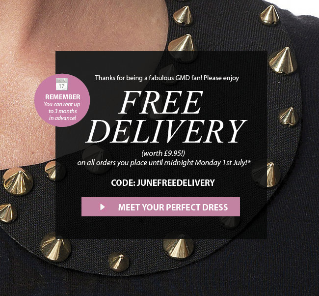 Free Delivery on all orders placed before midnight Monday 1st July. Code JUNEFREESHIP