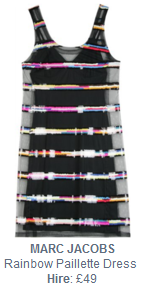 Marc Jacobs - Rainbow Paillette Dress MarcJRainbow Advent Day 8 Blogger Laura Pearson Smith Shows Us How To Be Unique On New Years Eve