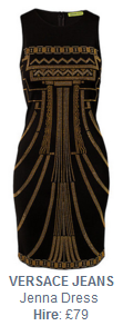 Versace Jeans - Jenna Dress Versace Advent Day 8 Blogger Laura Pearson Smith Shows Us How To Be Unique On New Years Eve