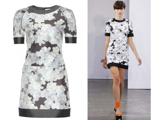 Hire the Victoria Beckham Plumerias Print Dress at Girl Meets Dress