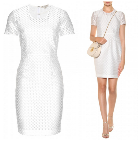 Carlyss White Burberry Dress Girl Meets Dress