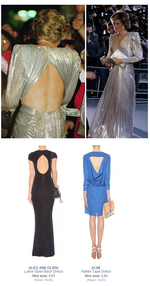 Open Back Dresses option 2