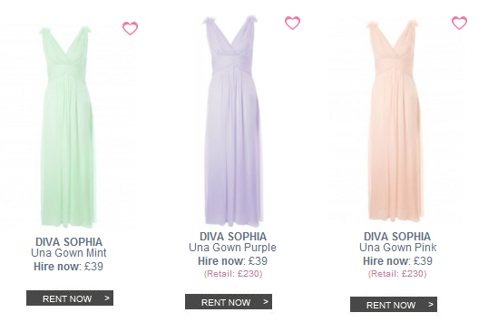 pastel bridesmaids dresses