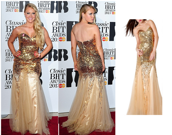 Jovani Tulle Sequin Gown Camilla