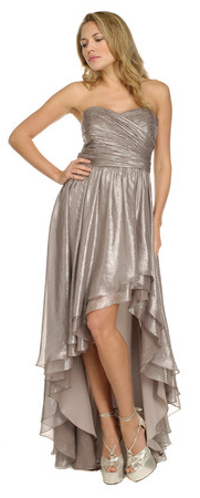 ivy silver gown girl meets dress
