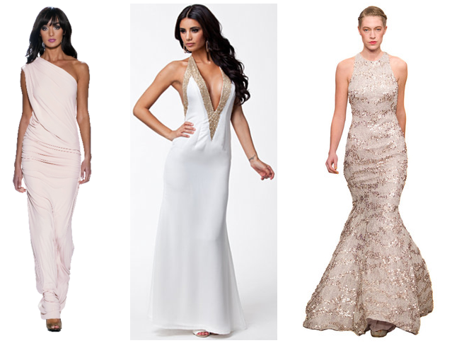 3 wedding dresses