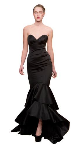 Joanne Froggatt SAG Awards dress Ariella Couture Girl Meets Dress