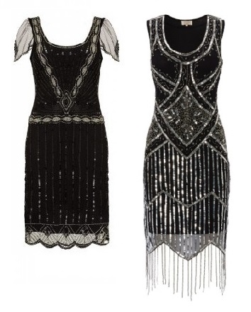 Eva Sleeve Flapper Dress £85 Isobel Black Fringe Dress £85