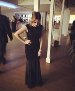 customer in Girl Meets Dress - mermaid black