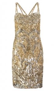 VIRGOS LOUNGE - Steel Cocktail Dress
(Hire - £69)