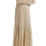 Adrianna Papell - Art Deco Shoulder Gown
(Hire £109)