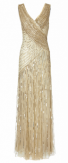 Ariella - Juliet Sequin Gown Gold 
(Hire - £69)