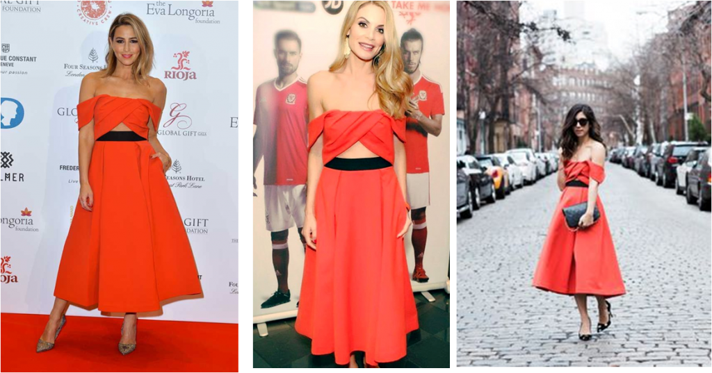 Celebrities in the Ayelette Self Portrait Dress