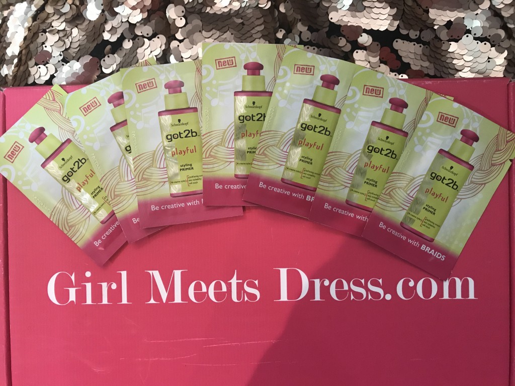 Hair Primer and Girl Meets Dress 1