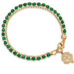 yellow-gold-vermeil-green-onyx-four-leaf-clover-biography-bracelet 1